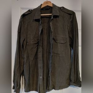 Zara button down